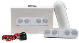 Finger's Limited Edition Pill Big Sound Box White Portable Bluetooth Mobile/Tablet Speaker