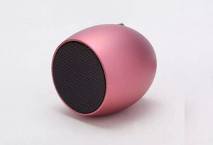 Saturn Retail High Quality Portable Wireless Bluetooth Speaker Egg Design Mini Subwoofer Sound Box (Pink) Portable Bluetooth Mobile/Tablet Speaker