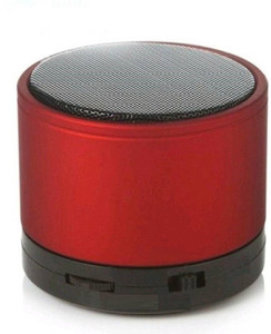 Jme S10U with USB , TF card slot Rechargeable RED Portable Bluetooth Mobile/Tablet Speaker