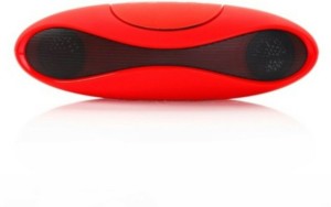 Zigshash Red_1 Portable Bluetooth Mobile/Tablet Speaker