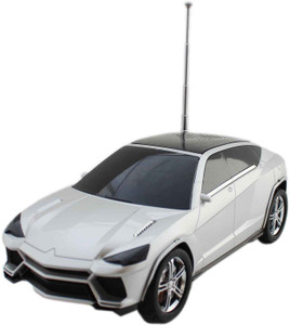 Tootpado Car Shaped With FM Radio, TF Memory Card, USB, AUX in Portable Bluetooth Mobile/Tablet Speaker