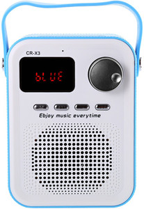 Orico CR - X3 FM Radio Wireless Bluetooth Speaker with TF Card Portable Bluetooth Mobile/Tablet Speaker (Blue) Portable Bluetooth Mobile/Tablet Speaker