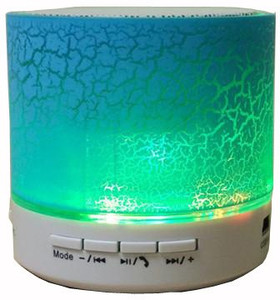 A Connect Z Multicolor LED Light S-10 Best Quality Sound Base -258 Portable Bluetooth Mobile/Tablet Speaker