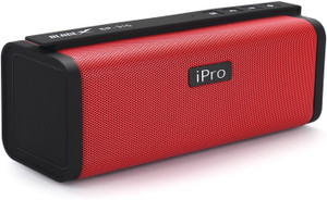 Ipro BLADE-X Sp-310 Portable Bluetooth Red Black Portable Bluetooth Mobile/Tablet Speaker