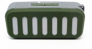 Saturn Retail New Rixing portable outdoor sport Bluetooth speaker with high bass sounds- Green Portable Bluetooth Mobile/Tablet Speaker