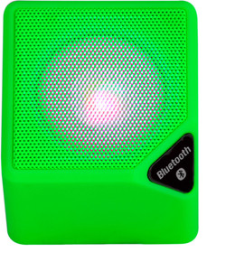 Finger's MINI X-3 Green Cube Portable Bluetooth Mobile/Tablet Speaker