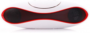 CheckSums 15300 Rugby Bluetooth Multimedia Speaker With Fm/Pen Drive/Sd Card/Aux Cable/Conference Call Feature- White Portable Bluetooth Mobile/Tablet Speaker