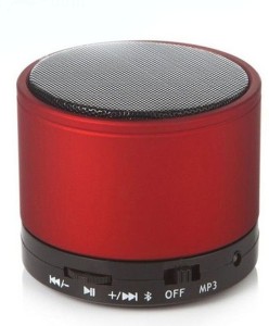CheckSums 11603 S10 Red Portable Wireless Bluetooth Speaker For Mobile Phones Portable Bluetooth Mobile/Tablet Speaker