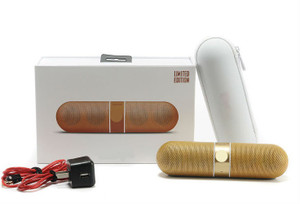 Finger's Limited Edition Pill Big Sound Box Golden Portable Bluetooth Mobile/Tablet Speaker