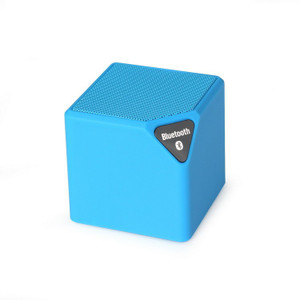 Finger's MINI X-3 Blue Cube Portable Bluetooth Mobile/Tablet Speaker