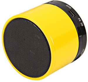 CheckSums 11605 S10 Yellow Portable Wireless BT Speaker For Mobile Phone Portable Bluetooth Mobile/Tablet Speaker