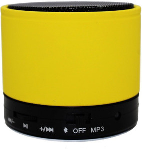 HAPS S10 Wireless Portable Mini Bluetooth Spreaker_Yellow Portable Bluetooth Mobile/Tablet Speaker