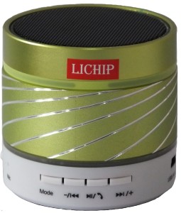Lichip LCS07-GRN Portable Bluetooth Mobile/Tablet Speaker