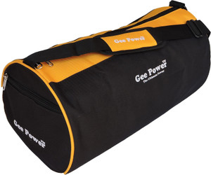 Gee Power Black Yellow Duffel Gym Bag