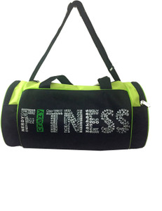 Vinto Ultimate Words Style Black Green Duffel