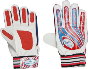 Blue Dot classic Goalkeeping Gloves (Free Size, Multicolor)