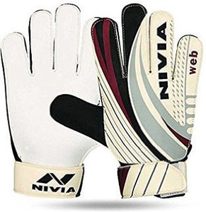 Nivia WEB GOAL KEEPING Football Gloves (Men, Multicolor)