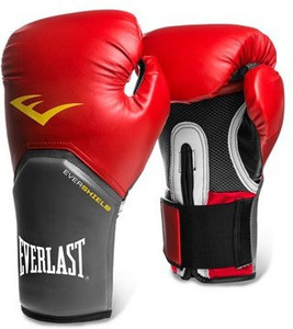 Everlast Pro Style Elite Training Boxing Gloves (S, Red)