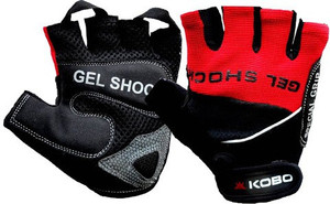 Kobo WTG-04RD Gym & Fitness Gloves (XL, Black, Red)