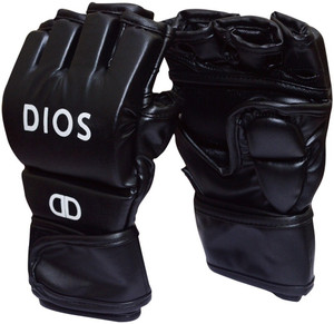 Dios Gladiator Boxing Gloves (L, Black)