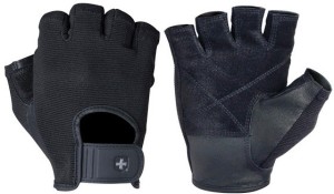 Harbinger Power Gym & Fitness Gloves (L, Black)