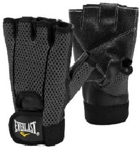 Everlast Ross Weightlifting Gym & Fitness Gloves (L, Black)