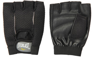 Everlast Ross Weightlifting Boxing Gloves (L, Black)