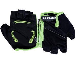 Vector X VX 590 Gym & Fitness Gloves (M, Green, Black)
