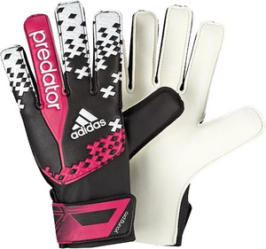 Adidas Pred Young Pro Goalkeeping Gloves (Size-6, Orange, Blue)