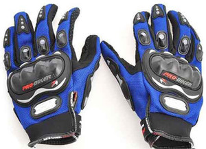 Probiker Bike Racing Riding Gloves (XL, Blue, Black)