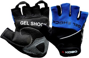 Kobo WTG-04 Gym & Fitness Gloves (L, Blue)