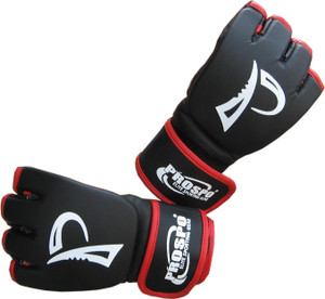 Prospo Fighting,Striking,Training MMA Grappling Martial Art Gloves (L, Black, Red)