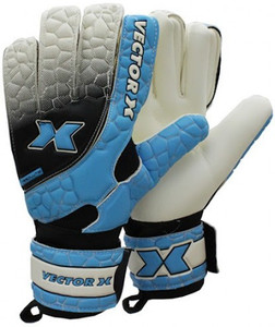 Vector X Absolute Goalkeeping Gloves (Youth, Black, Blue, White)