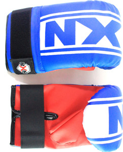 RXN Punching Boxing Gloves (S, Blue, Red)