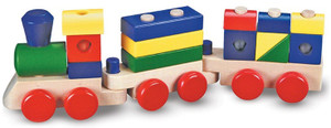 MELISSA DOUG Stacking Train Stacking Train . shop for
