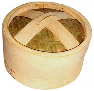 THW Dimsum Basket-Diameter: 18.5 Cm Bamboo Steamer