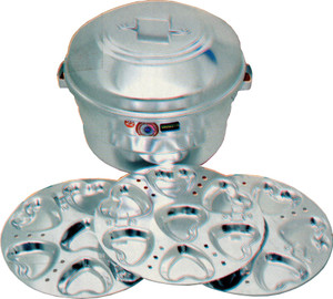 THW Heart Idly With 21 Heart Shaped Moulds Aluminium Steamer