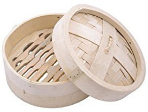 THW Dimsum Basket -Diameter: 22.5 Cm Bamboo Steamer
