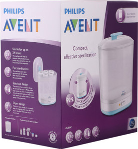 Philips Avent 2-in-1 Electric Steam Steriliser - 4 SlotsWhite