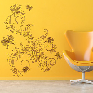 Decor Kafe Large Wall Sticker Sticker