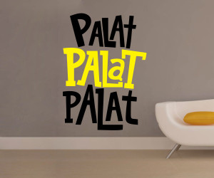 Decor Kafe Large Self Adhisive Sticker