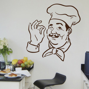Decor Kafe Large Self Adhesive Sticker