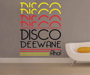Decor Kafe Large Self Adhisive Sticker
