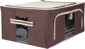 Uberlyfe Foldable Jumbo Saree Cover with Steel Frames 44L