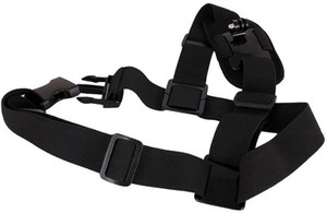 Axcess Strap Mount Single Shoulder Chest Belt Harness For Xiaomi yi Gopro Hero4 3+ 3 SJ4000 Strap