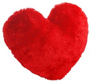 Dayzee Super Fluffy 70cm Valentine Heart  - 70 cm