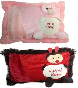 Cuddles Soft Love Pillows Combo  - 17 inch