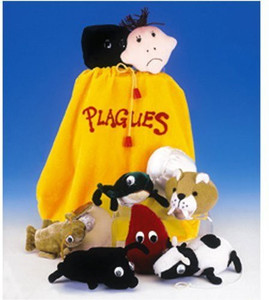 copa Adorable Set Of Ten Plush Passover Plagues