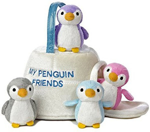 Aurora World Ba Talk My Penguin Friends Carrier Plush9