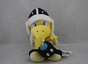 Super Mario Brothers New Super Mario Bros Plush Black Bomb Koopa Troopa Soft